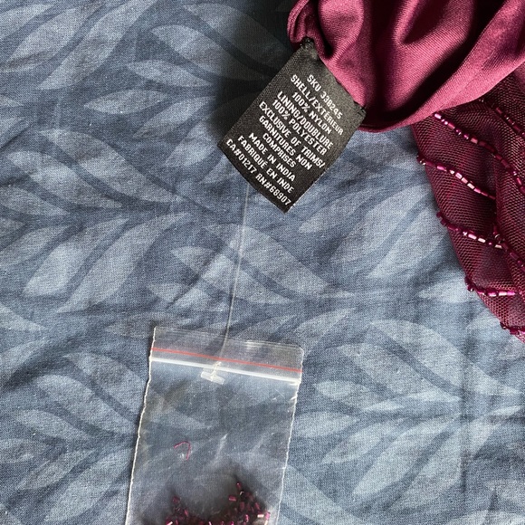 Fully Beaded Mini Dress - Picture 6 of 8